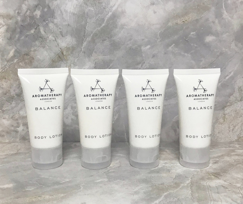 Aromatherapy Associates Balance Body Lotion Lavender Ylang Ylang 1.35oz Lot of 4